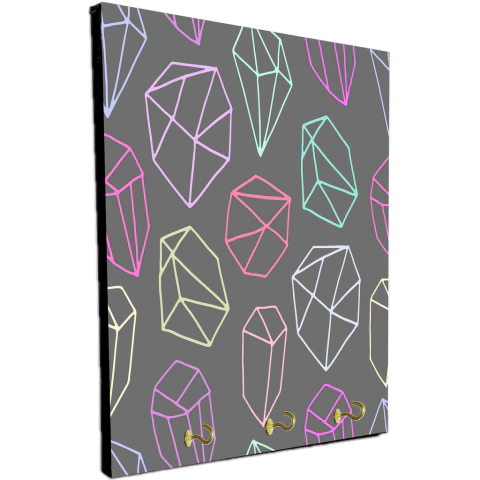 Portallaves de pared Figuras geométricas 354