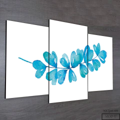 Tríptico escalonado Hojas 37 - comprar online