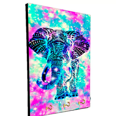 Portallaves de pared Elefantes 38