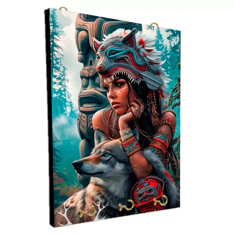 Portallaves Nativa Americana 38