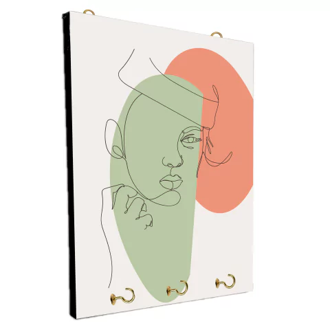 Portallaves de pared Lineart 381