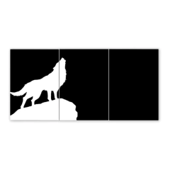 Tríptico simple Lobos 39