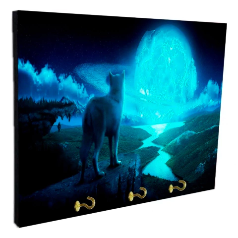 Portallaves de pared Lobos 40