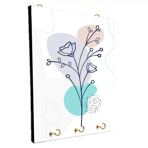 Portallaves de pared Lineart 401