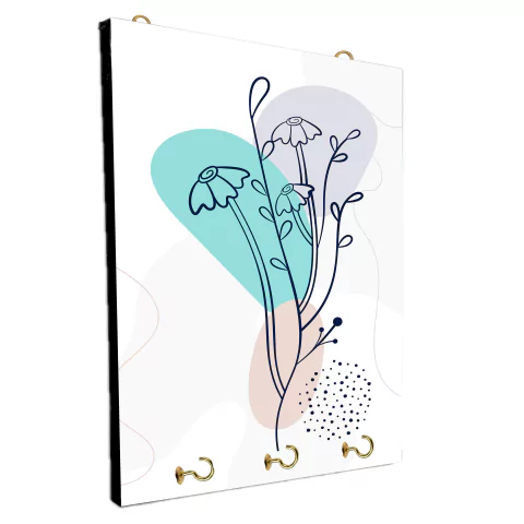 Portallaves de pared Lineart 402