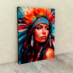 Nativa americana 44 en internet