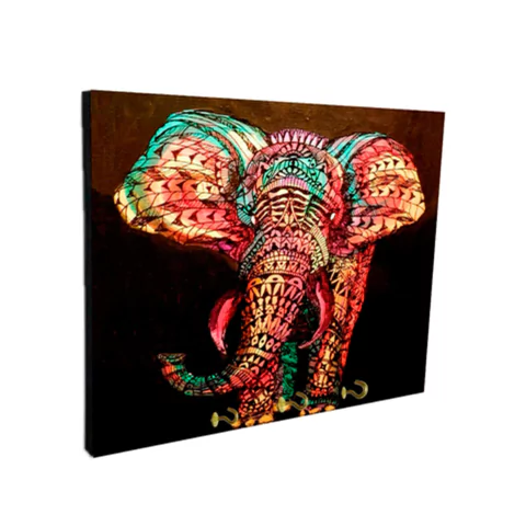 Portallaves de pared Elefantes 46