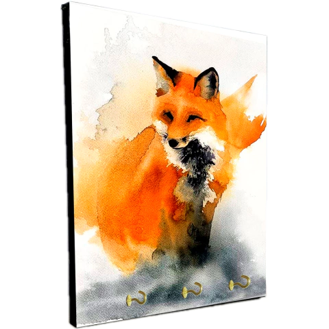 Portallaves de pared Zorros 46