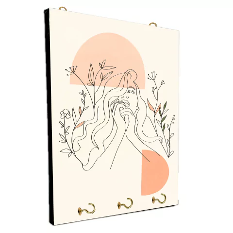 Portallaves de pared Lineart 48