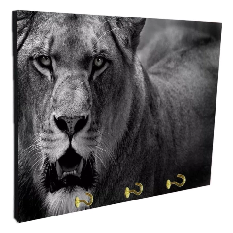 Portallaves de pared Leones 48