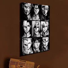 Tríptico simple Ataque a los titanes 5 en internet