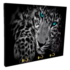 Portallaves de pared Leopardos 5