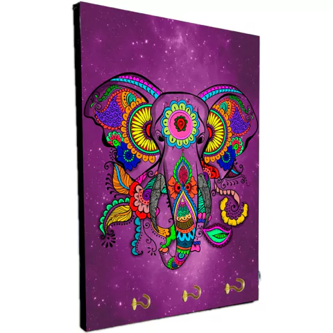 Portallaves de pared Elefantes 57