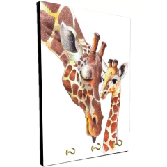 Portallaves de pared Jirafas 59