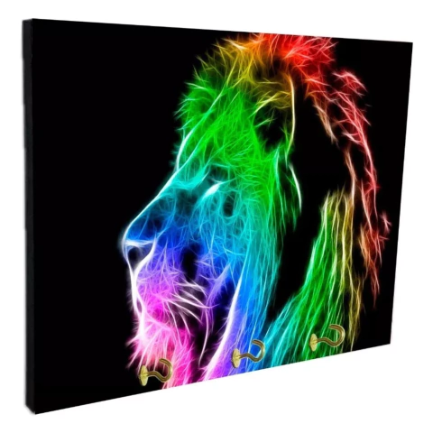 Portallaves de pared Leones 6
