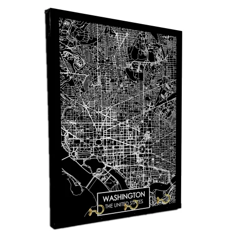 Portallaves de pared Washington 6