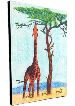 Portallaves de pared Jirafas 63 - comprar online