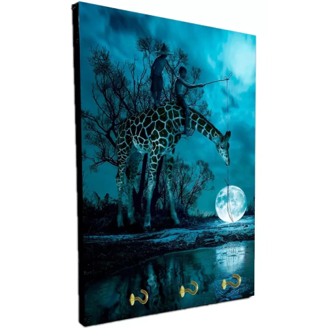 Portallaves de pared Jirafas 64