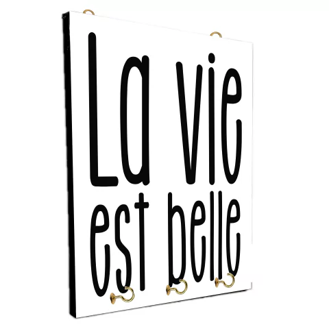 Portallaves de pared Frases y palabras Inglés 67