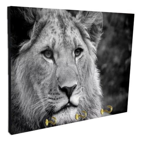 Portallaves de pared Leones 68