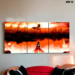 Tríptico simple Ataque a los titanes 7 - comprar online