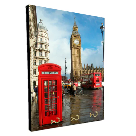 Portallaves de pared Ciudades Varias 75