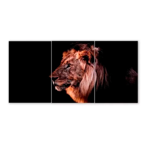 Tríptico simple Leones 84