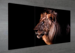 Tríptico simple Leones 84 en internet