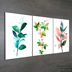 Tríptico simple Hojas 9 - comprar online