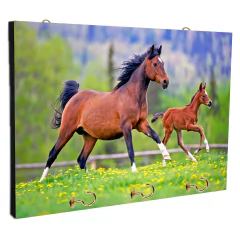 Portallaves de pared Caballos 96