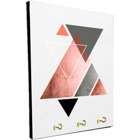 Portallaves de pared Figuras geométricas 97