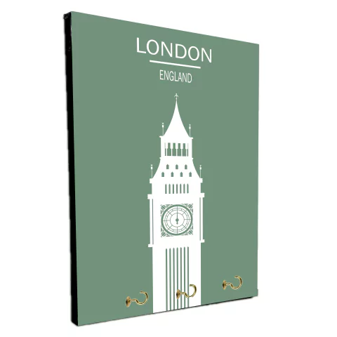 Portallaves de pared Ciudades Varias 97