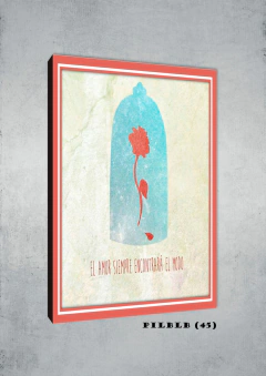 La Bella y La Bestia 45 - comprar online