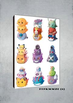 Pokemon varios 6 - comprar online