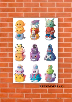 Pokemon varios 6 en internet