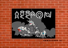 Aron, Lairon, Aggron 3 en internet