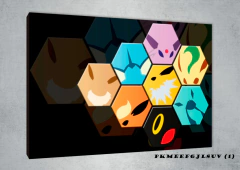 Eevee, Vaporeon, Jolteon, Flareon, Umbreon, Leafeon, Sylveon, Glaceon, Espeon 1 - comprar online
