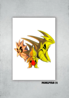 Larvitar, Pupitar, Tyranitar 1