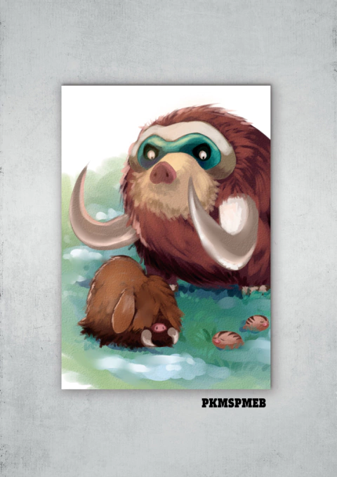 Swinub, Piloswine, Mamoswine 1
