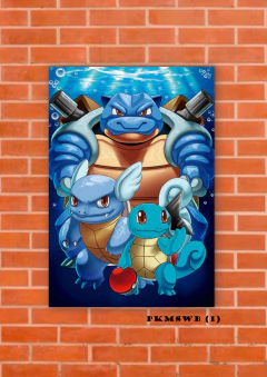 Squirtle, Wartortle, Blastoise, Mega Blastoise 1 en internet