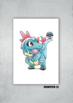 Totodile, Croconaw, Feraligatr 1