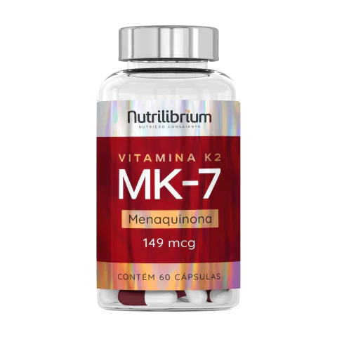 VITAMINA K2 MK-7 MENAQUINONA 60 CÁPSULAS