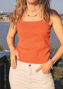 Musculosa Lirio de Hilo - comprar online