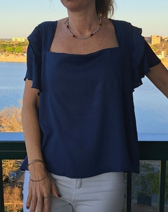 Blusa Gerbera (de lino) - comprar online