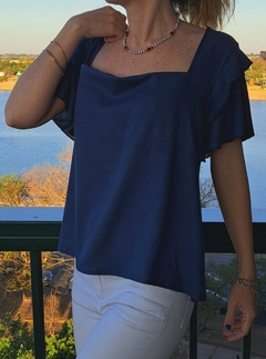 Blusa Gerbera (de lino) - FÉMINA