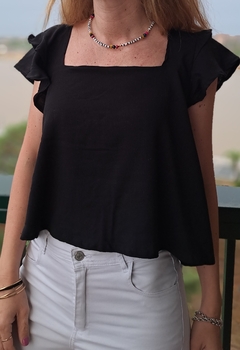 Blusa Gerbera (de lino) - comprar online