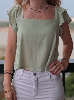 Blusa Gerbera (de lino) en internet