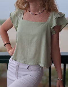 Blusa Gerbera (de lino)