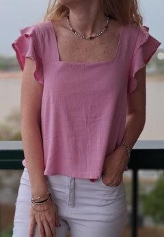 Blusa Gerbera (de lino) en internet