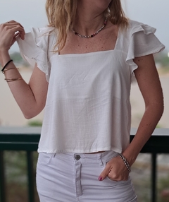Blusa Gerbera (de lino) - FÉMINA